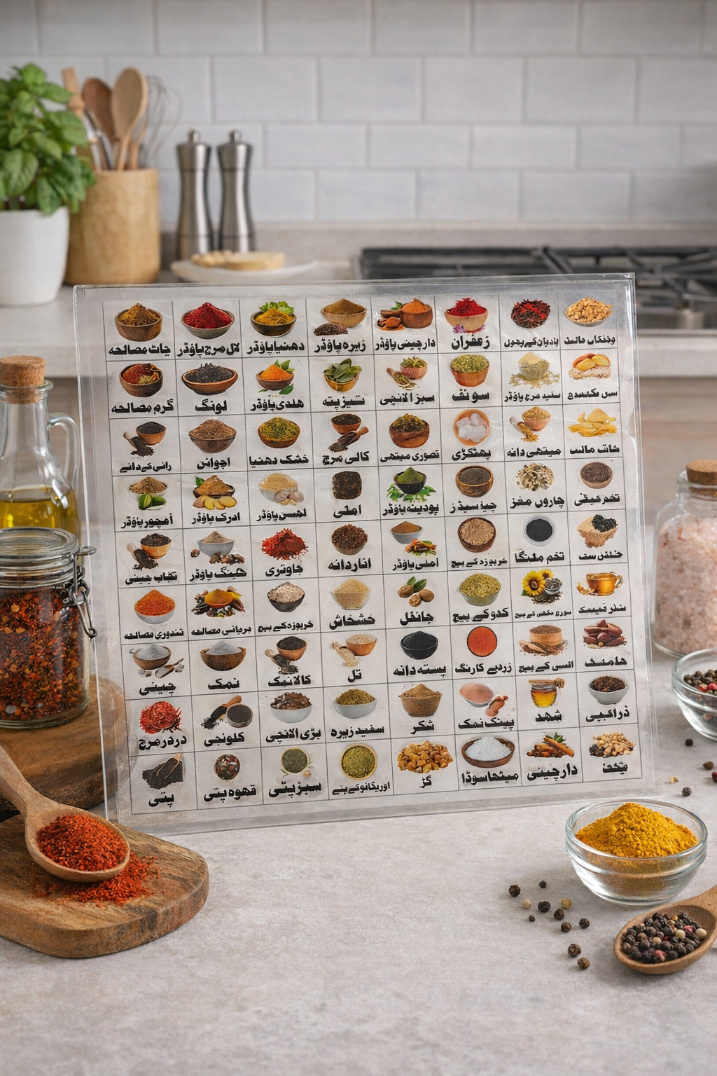 3D Kitchen Permanent Stickers