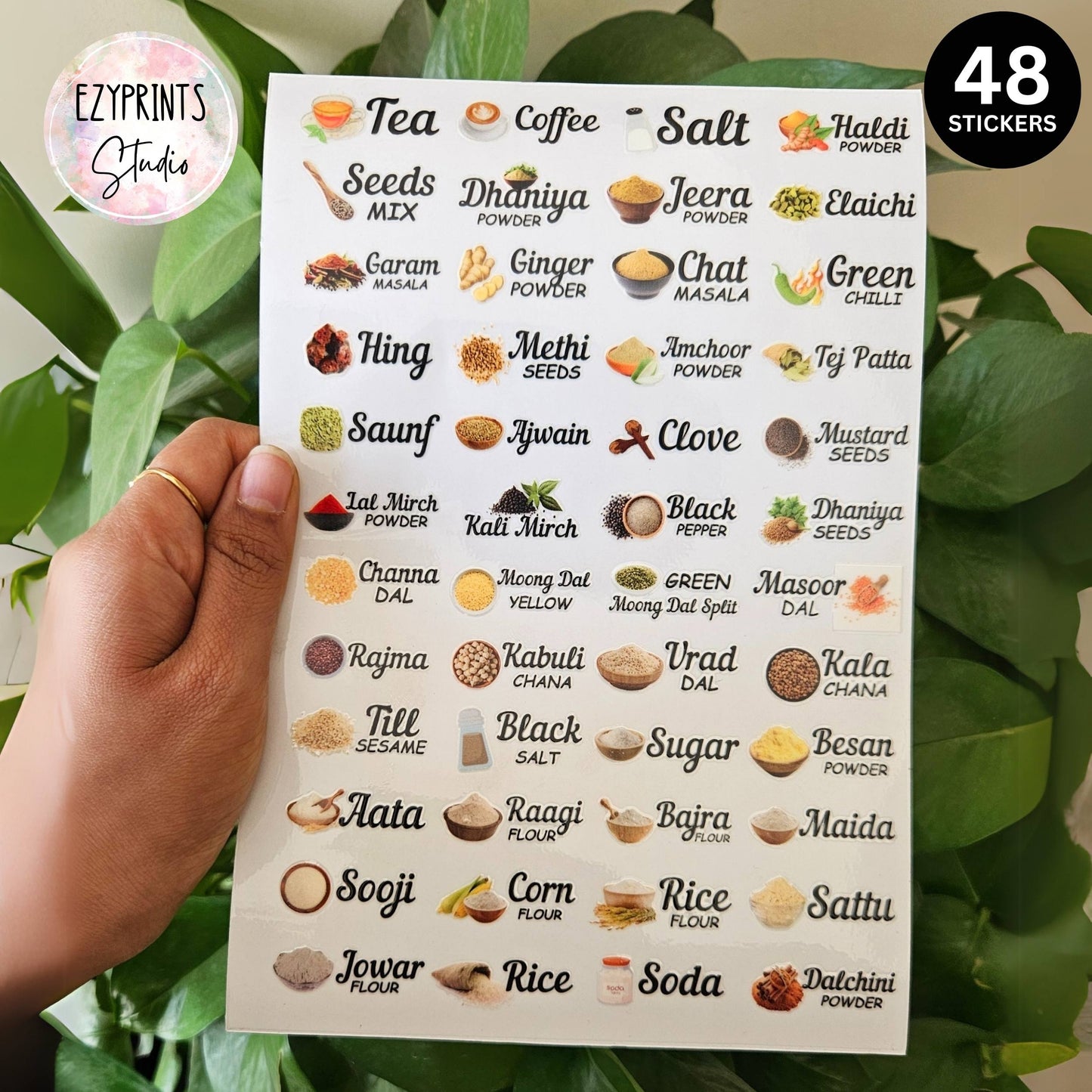 3D Kitchen Permanent Stickers