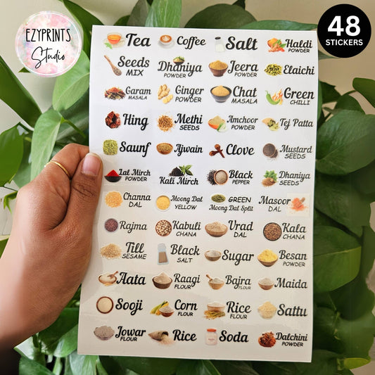 3D Kitchen Permanent Stickers