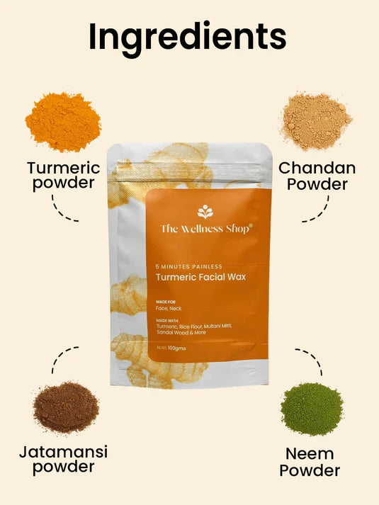 Turmeric Facial Wax